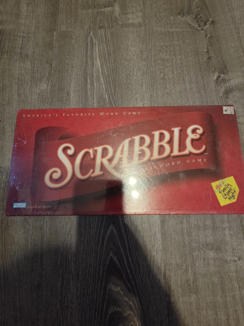 Hasbro Scrabble Classic Word Game - Red